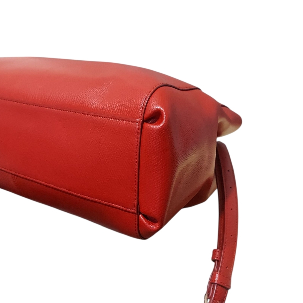 Coach Christie Crossgrain Leather Shoulder Bag Great Condition - Picture 8 of 13